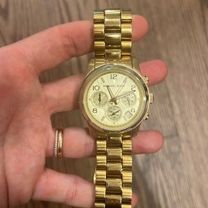 Michael Kors gold watch